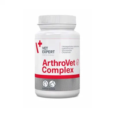 Supliment articular pentru caini pisici ArthroVet Complex Large Breed 60 tablete