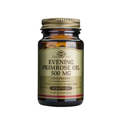 Ulei de Luminita Noptii, 500mg, Solgar