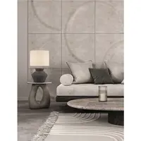 Veioza PLUMAGE Anthracit Ceramic & Fabric Shade LED E27 · 1x12 Wat 100-240 Volt · IP20