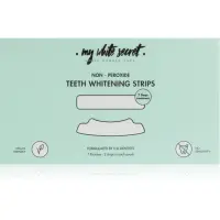 My White Secret Non - Peroxide Teeth Whitenings Strips benzi pentru ablirea dintilor pentru dinti 7 buc