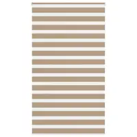 vidaXL Jaluzea tip zebra 135x200 cm lățime țesătură 130,9 cm poliester