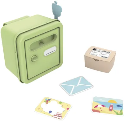 Cutie poștală Smoby Life - Pentru casă de joacă, cu 4 accesorii