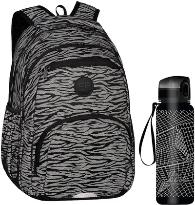 Set școlar Cool Pack - Rucsac Flash Waves și sticlă de apă Render