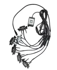 Kit lumini auto cu LED RGB 12V 6 capete grila masca control prin aplicatie telefon diverse jocuri de lumini sau lumina continua