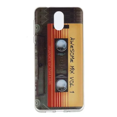 Husa silicon Compatibila cu Nokia 3 2018 / Compatibila cu Nokia 3.1 model Awesome Mix Cassette,Tpu, Antisoc Multicolor Engros