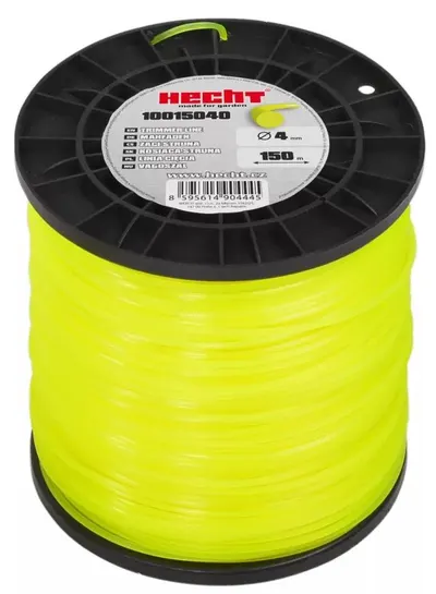 Fir pentru trimmer Hecht - 10015040, rotund, 4 mm x 150 m