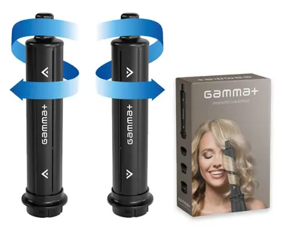 Set de accesorii pentru ondulare Gammapiu - Curls & Waves Kit, negre