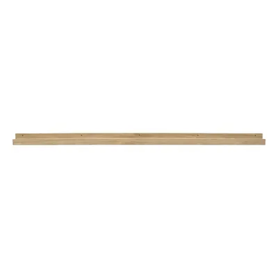 Raft în culoare naturală pentru fotografii din lemn masiv de stejar 170 cm Photoframe – vtwonen