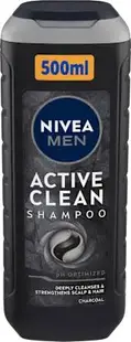 Sampon Active Clean Men Hair Care, 500ml, Nivea