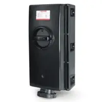 Priza interblocabilan125A 3P+E 4h 100-130V 50Hz 60Hz II 2GD terminal cu surub Cu interblocaj mecanic