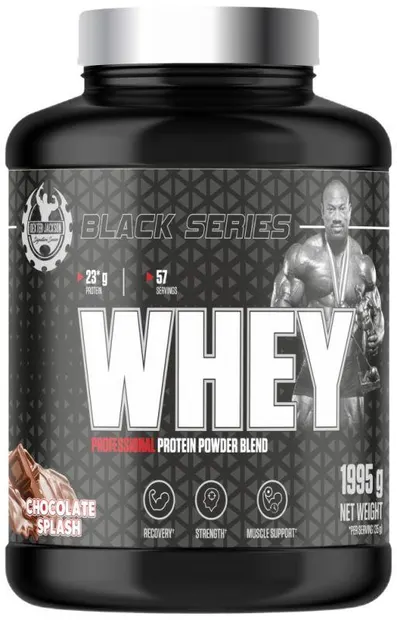 Black Series Whey Protein, ciocolată, 1995 g, Dexter Jackson Signature Series
