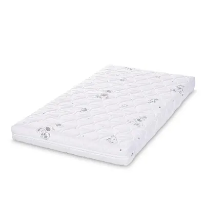 Saltea pentru patut Lorelli Havana Green Giraffe 110x62x10 cm cocos si spuma elastica