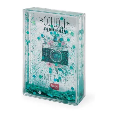 Rama foto - Collect Moments Not Things-Glitter Photo Frame