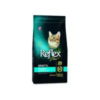 REFLEX Plus Sterilised, Somon, hrană uscată pisici sterilizate, 8kg