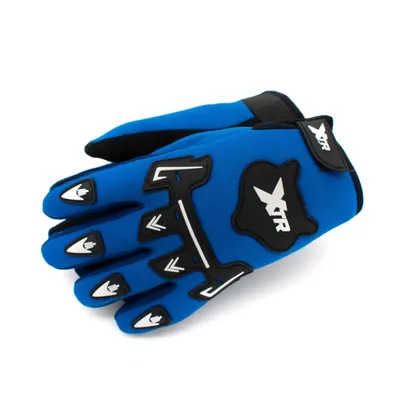 Manusi enduro atv cross XTR X2 Senior, culoare albastru, marime XL