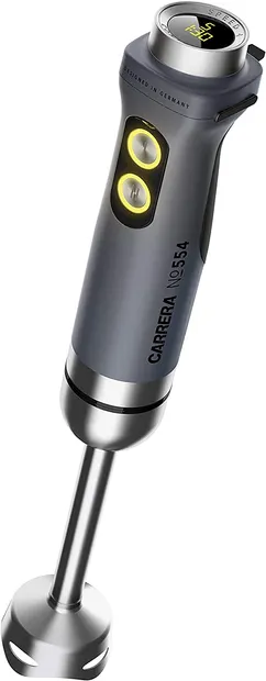 Blender de mână Carrera - Nr.554, 800W, 5 viteze, gri