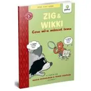 BEDE CITIT USOR. NIVELUL 3. Zig și Wikki: Ceva mi-a mancat tema, volumul 1