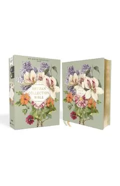 Nasb, Artisan Collection Bible, Leathersoft, Sage Floral, Red Letter Edition, 1995 Text, Comfort Print