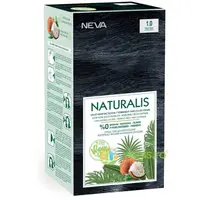 Vopsea de Par Vegana, fara Amoniac Negru Intens 1.0 Naturalis Neva 150ml