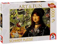 Puzzle Schmidt din 1000 de piese - Mona Lisa 2024