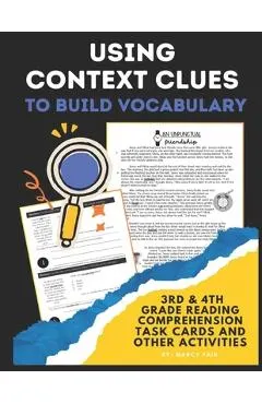 Using Context Clues to Build Vocabulary: 3rd & 4th grade reading comprehension, task cards, and other activities