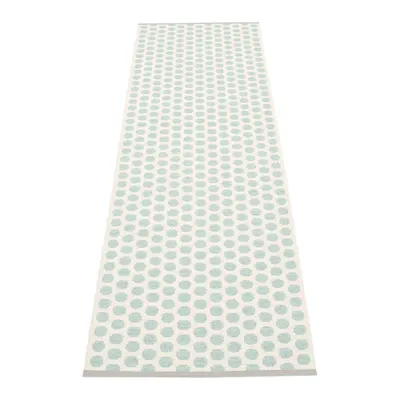 Covor tip traversă pentru interior și exterior verde mentă 70x250 cm Noa Pale Turquoise – Pappelina