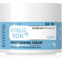 Eveline Cosmetics Hyaluron + Korean Rituals crema de fata hidratanta