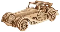 Puzzle 3D din lemn Ugears din 222 piese - Mașină sport Rapid Mouse