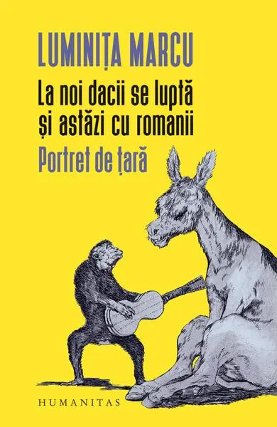 La noi dacii se luptă și astăzi cu romanii - Paperback brosat - Luminiţa Marcu