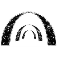 ARCADA LUMINOASA Lxh : 7 x 3.3 m, putere 236W