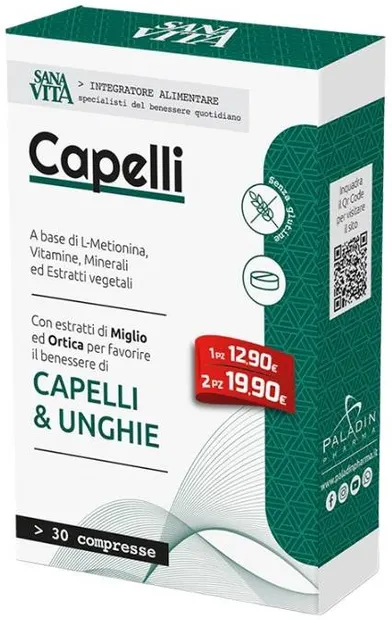 Sanavita Capelli, 30 tablete, Paladin Pharma