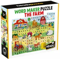 Puzzle educațional pentru copii Headu - Ferma