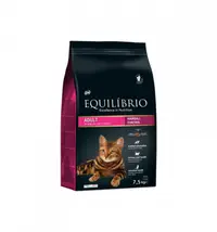 Equilibrio, hrana uscata pentru pisici adulte, hairball control, 7.5 kg