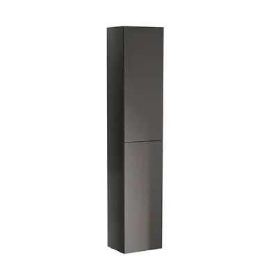 Dulap baie suspendat Gala Daily, 2 usi, 150 cm, antracit lucios