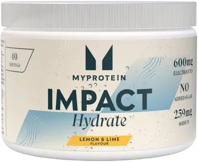 Impact Hydrate, lămâie și lime, 140 g, Myprotein