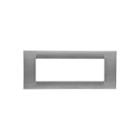 Placa ornament Virna - tehnopolimer gloss finish - 6 module- METALLIC TITANIUM - SYSTEM