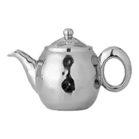 Ceainic argintiu lucios cu filtru din gresie ceramică Shine – Bloomingville