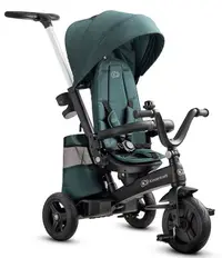 Tricicletă KinderKraft - Easytwist, verde
