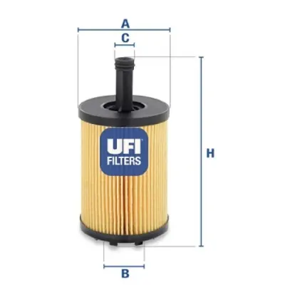 Filtru ulei UFI 25.023.00