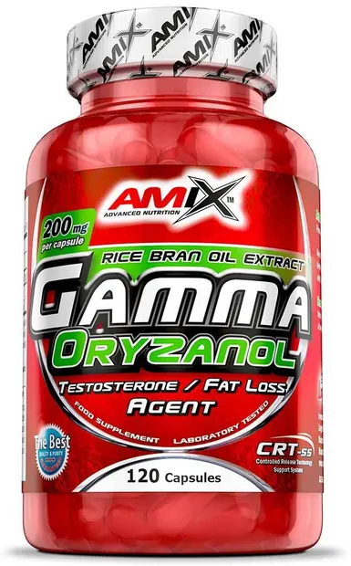 Gamma Oryzanol, 200 mg, 120 capsule, Amix
