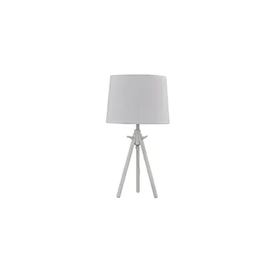 Veioza York Mica, 1 bec, dulie E27, D:235 mm, H:460 mm, Alb