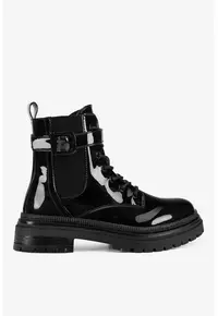 Ghete dama 5905588841296 - Sintetic - Negru - Negru