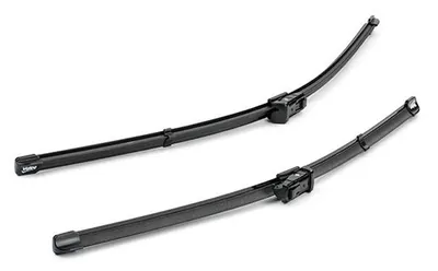 Set stergatoare parbriz VALEO SILENCIO X.TRM FLAT BLADE SET 574643, lungime 600 mm, 500 mm, fara carcasa, cu spoiler