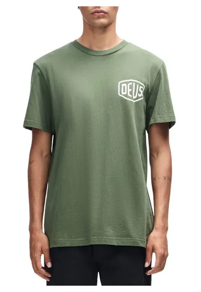 Tricou barbati - Venice Address - verde - bumbac