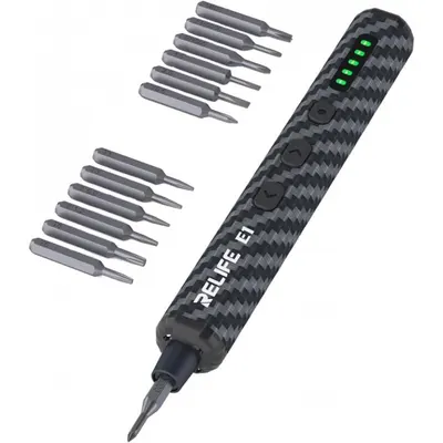 Surubelnita Electrica Relife E1 Carbon, Neagra