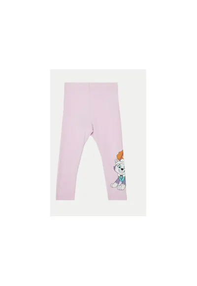 Pantaloni fete - 304718489 - Bumbac - Roz - Roz