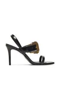 Sandale dama - piele ecologica - negru