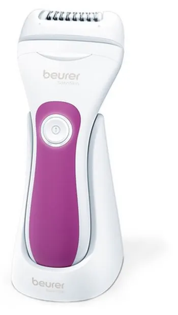 Epilator Beurer - HL 76, 2 vitezi, 2 rezerve, alb/roz