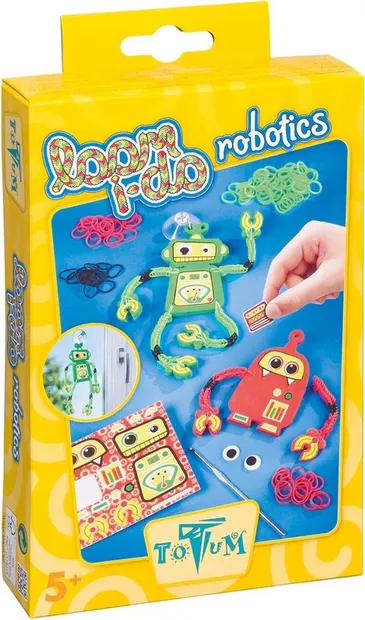 Set de creatie Totum - Fa, singur robotei veseli