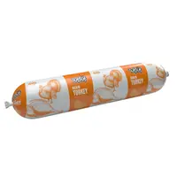 Hrană umedă TUF TUF SALAM PT CAINI, CARNE DE CURCAN, Pachet 4 X 900 gr